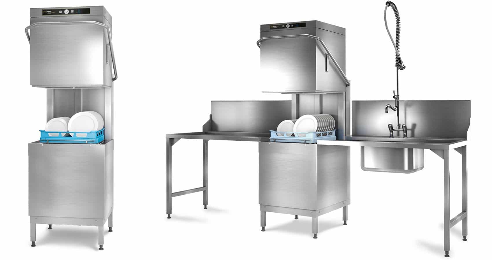 HOBART Nouveau lavevaisselle à capot PLUS H615 EuroChef