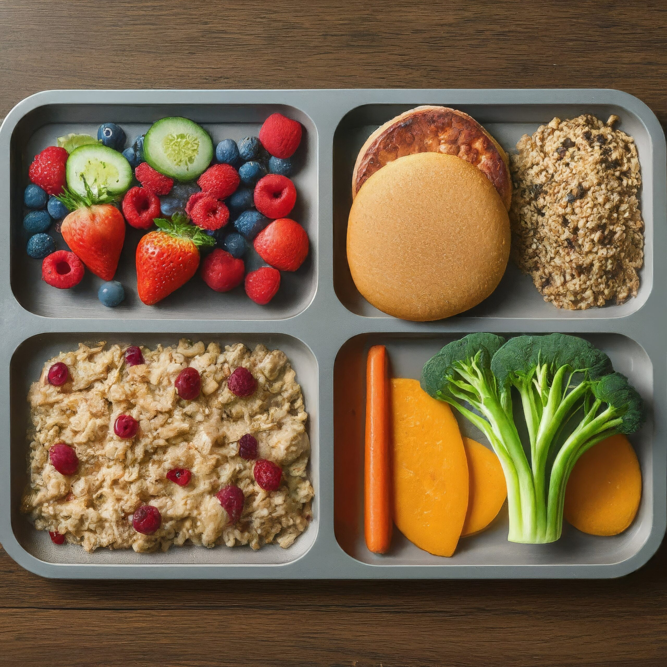 Colorful School Meal Colorful School Meal
